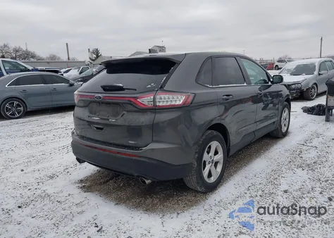 2017 Ford Edge Se from USA, damaged, VIN 2FMPK4G90HBB15403